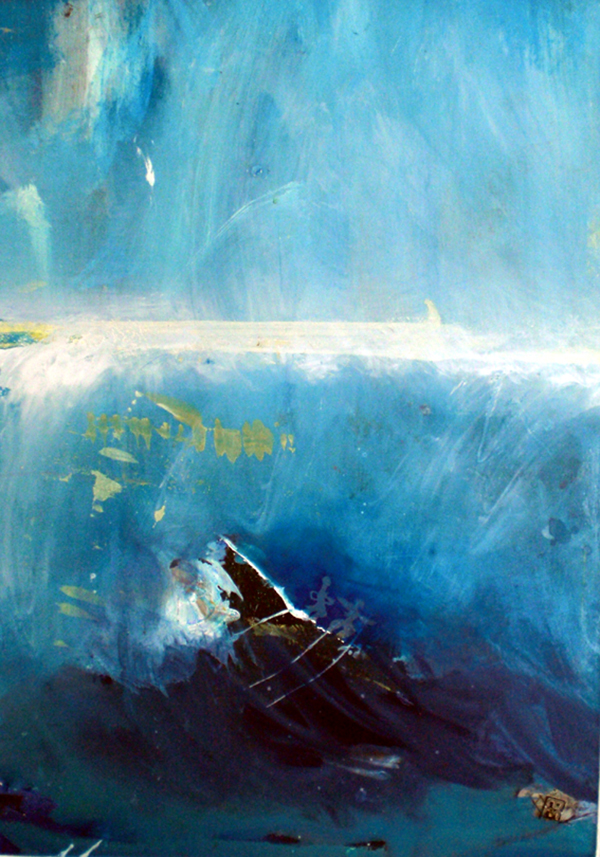 NAUFRAGIO, oil on canvas