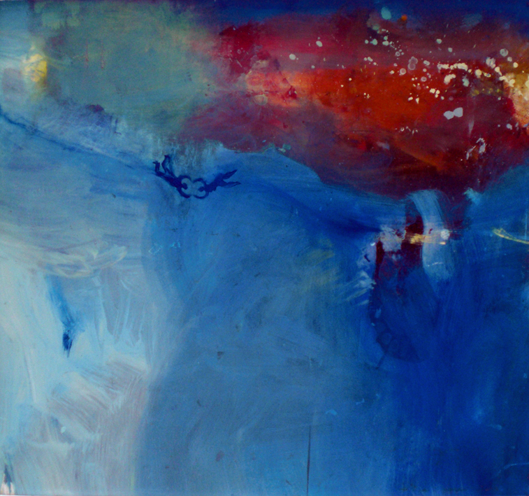 BLU, oil on canvas